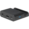 Miniatyrbild 2 av 8: Adapter Dock För Switch Adapter Dock För Switch Abs Svart HDMI Video Converter Adapter För Switch Lite Bärbar Tv Adapter Mini Laddningsdocka Stativ