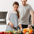 Miniatyrbild 6 av 7: Köksförkläde med fickor Vattentätt bakförkläde Soft Chef Köksförkläden Bomull Polyesterblandning Justerbara haklappar för damer män, pysselgrill,