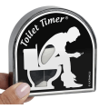 Miniatyrbild 1 av 5: Toalett Timglas Fem-minuters toalett Shape Timer Stress Relief Tool man