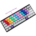 Miniatyrbild 3 av 6: Tangentkapslar Blank PBT för switchar Gateron switchar Kailh switchar för mekaniska tangentbord (Färg: 112st)