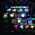 Miniatyrbild 1 av 5: 1 set Personality Keycap Mekaniskt tangentbord Gaming Key Caps för Blade & Soul Pattern (Färg: Force Master)