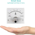 Miniatyrbild 6 av 8: 20 Volt Analog DC Voltmeter Spänningsmätare Plast DC 0 15V DC Analog 85C1 Ström Voltmeter Spänning 2,5 Noggrannhet Spänning Analog Voltmeter Panel (Flöde