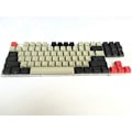 Miniatyrbild 3 av 6: Svart Ljusgrå Mixed Dolch Thick PBT 104 87 61 Keycaps Profil Key Caps för mekaniskt tangentbord (axelkropp: print, färg: 87)