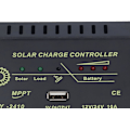 Miniatyrbild 4 av 8: MPPT Solar Charge Controller, 10A Solar Panel Charge Controller med USB port, 12V/24V Solar Charge Controller (CPY-2410)