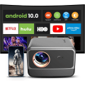 Miniatyrbild 1 av 7: Android Bluetooth 5G dual-band WIFI HD 1080P projektor LED-projektor för kontorshem