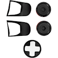 Miniatyrbild 8 av 8: Thumb Stick Grip Cap Thumb Stick Grip Cap Abs Silikon 5In 1 Thumb Stick Grip Key Cap Joystick Cover L2 R2 Trigger Extender för Ps5 Controller (röd)