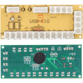 Miniatyrbild 4 av 8: USB Joystick USB Encoder Abs Grön PC Universal USB F10 Game Joystick Kretskort Styrenhet Styrkort Montering