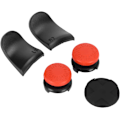 Miniatyrbild 3 av 8: Thumb Stick Grip Cap Thumb Stick Grip Cap Abs Silikon 5In 1 Thumb Stick Grip Key Cap Joystick Cover L2 R2 Trigger Extender för Ps5 Controller (röd)