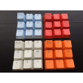 Miniatyrbild 4 av 5: Combo PBT Bakgrundsbelysning Tangentkapslar med avdragare för switchar mekaniska tangentbord (färg: orange)
