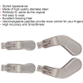 Miniatyrbild 6 av 8: Controller Paddle Controller Paddel Rostfritt stål Silver Controller Paddlar Rostfritt stål Ersättningskontroll Tillbehör för Xbox One Elite