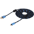 Miniatyrbild 1 av 8: Ps4 Controller Laddare Laddningskabel 10Ft 2 Pack Nylon Bfor RAIDed Laddningskabel Abs Heavy Duty 3M USB Laddningskabel För Ps4 Xbox One Controller
