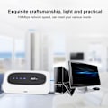 Miniatyrbild 4 av 7: Bärbar Wifi Wifi Router Abs 4G Wifi Modem Router Bärbar hotspot för Europa och Asien (svart) (Vit)
