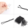 Miniatyrbild 4 av 5: Hårnålar 100 delar Vågform Hårklämmor Metall Bobby Pins Hårnålar Set för barn Flickor Håraccessoarer Frisörsalong