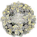 Miniatyrbild 4 av 5: 12 st Glitter konstgjord julstjärna blommor julkrans julgran blommor prydnader
