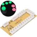 Miniatyrbild 3 av 8: USB Joystick USB Encoder Abs Grön PC Universal USB F10 Game Joystick Kretskort Styrenhet Styrkort Montering