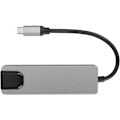 Miniatyrbild 7 av 8: Digital analog dockningsstation Displaylink 5 i 1 typ-C-nav aluminiumlegering 5 i 1 typc-hub till hdmi-adapter 4K typc till gigabit Ethernet Rj45