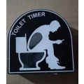 Miniatyrbild 3 av 5: Toalett Timglas Fem-minuters toalett Shape Timer Stress Relief Tool man