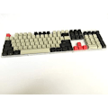 Miniatyrbild 2 av 6: Svart Ljusgrå Mixed Dolch Thick PBT 104 87 61 Keycaps Profil Key Caps för mekaniskt tangentbord (axelkropp: print, färg: 87)