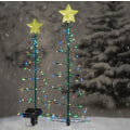 Miniatyrbild 4 av 4: LED Solar Garland jul, nyår, trädgårdsdekoration, vattentät krans, helgdagar - varm typ