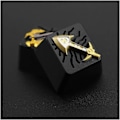 Miniatyrbild 1 av 6: 1 st HolyOOPS Mekaniskt tangentbord Cap i aluminiumlegering för Infinity Edge Alla metallgenomskinliga nyckelkapslar (Färg: Ändlös)