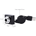 Miniatyrbild 2 av 6: Pi-kamera USB kamera för 3 modell B Inga drivrutiner krävs Ny svart