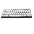 Miniatyrbild 4 av 6: Vit Svart Grå Orange Grön Gul Blank Tjock PBT Profil 62 Key ISO 61 ANSI Keycaps För MX Switchar Mekaniskt tangentbord (axelkropp: Lägg till