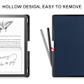 Miniatyrbild 5 av 7: Slimshell- case för Kindle Scribe 10,2” 2022 släppt, premium lätt PU- cover med Auto Sleep/Wake för Kindle Scribe 10,2 tum-marinblå