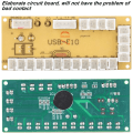 Miniatyrbild 7 av 8: USB Joystick USB Encoder Abs Grön PC Universal USB F10 Game Joystick Kretskort Styrenhet Styrkort Montering