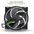 Miniatyrbild 4 av 8: Xbox One-fläkt Original Xbox One-fläktbyte Abs Snabb värmeavledning Fläktkylare Kraftfull vindkraftskylfläkt för Xbox One (xbox one)