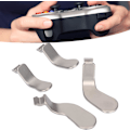 Miniatyrbild 5 av 8: Controller Paddle Controller Paddel Rostfritt stål Silver Controller Paddlar Rostfritt stål Ersättningskontroll Tillbehör för Xbox One Elite
