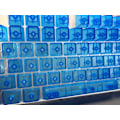 Miniatyrbild 4 av 6: 104 tangenter Translucidus Keycap Transparent ABS Tomma Keycaps Keycaps För switchar Mekaniskt speltangentbord (Färg: Blå)