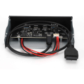 Miniatyrbild 1 av 8: Frontpaneladapter USB C Typ E USB 3.1 Frontpanel Usb3.1 Gen2 Frontpanel 10G Optisk enhet Usb3.0 2.0 Typ C Typ E Panel Cför OMPuter delar