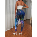 Pikkukuva 6 / 7: Merenneito Leggingsit Naisille Kalanruoto Leggingsit Style 2 XL