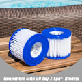 Miniatyrbillede 2 af 6: Lay-Z-Spa filterpatron VI til alle Lay-Z-Spa modeller, 6 filtre