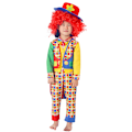 Miniatyrbillede 7 af 7: 5 stk Halloween Børne Clown Kostume M