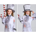 Miniatyrbilde 4 av 6: Halloween Zombie Kostyme for Foreldre og Barn Boy L