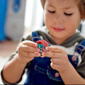 Pikkukuva 6 / 6: Orbit-pallolelu, Fidget Cube -palapallo pyörivä lelu Pink