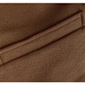 Miniatyrbillede 8 af 8: Herre Oversized Hakket Lang Frakke i Faux Uldblanding Grey M