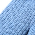 Miniatyrbilde 4 av 4: Vinterhansker for kvinner, strikkede tykke hansker Blue