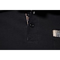 Miniatyrbillede 5 af 10: Mænds Langærmet Plaid Patchwork Lapel Casual Skjorte Black L