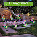 Miniatyrbillede 8 af 9: 2 Pak Solcelled Have-Lys, Udendørs Solcelled Lys i Løvetand Blomster Design 2PCS#1