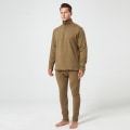 Pikkukuva 4 / 6: Miesten lämpimät alusvaatteet pitkät housut khaki 3XL