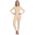 Miniatyrbilde 1 av 5: Termisk undertøysett for kvinner - Ultratøft, lange underbukser, baselag Beige 2XL