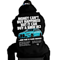 Miniatyrbillede 1 af 6: Mænds Setcar Porsche911 Print Hoodie Mænds og Kvinders Mode Hættetrøje Color10 S