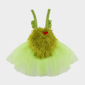 Miniatyrbild 7 av 7: Barnens Jul Tutu Kjolar Liten Flicka Santa Tutu Skrit M