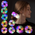 Pikkukuva 1 / 10: 11 kpl Valoisaa Scrunchieta LED-Scrunchie Hiustarrat 11PCS