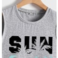 Miniatyrbild 2 av 5: Dam ärmlös Beach Praty Shirts Topp Army Green S