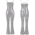 Miniatyrbilde 3 av 10: Barbie-kostyme for voksne kvinner - komplett sett Silver 2XL