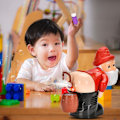 Miniatyrbild 2 av 5: Tomtebubbelblåsare, Automatisk Fartbubbelmaskin Red