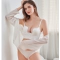Miniatyrbillede 3 af 8: Dame Low Back Bh Deep U Bh White S